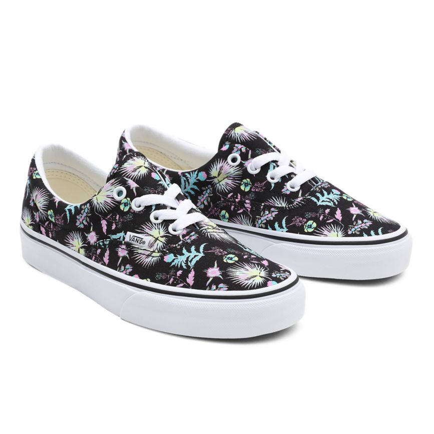 Vans Paradise Floral Era Dam Svarta/Vita - Vans Classics Storleksguide (IYQLD5063)